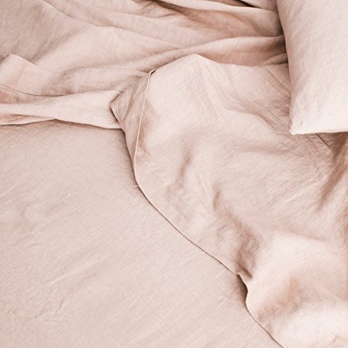 Lausonhouse Luxurious 100% Pure French Linen Sheet Set - Queen