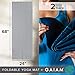 Gaiam Yoga Mat Folding Travel Fitness & Exercise Mat | Foldable Yoga Mat for All Types of Yoga, Pilates & Floor Workouts, Grey, 2mmthumb 3