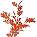4Pack Artificial Maple Leaves Stems Autumn Leaves Fall Leaves 38