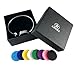 AZORA Essential Oil Diffuser Bracelet Stainless Steel Slide Locket Charm with 8 Refill Pads Jewelry Gift (Flower Oil Bracelet)