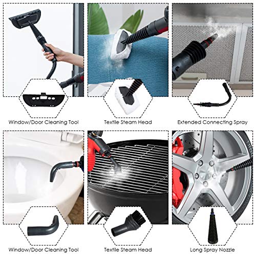 GOFLAME Steam Cleaner 1050W Handled MultiPurpose Powerful Steam