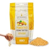 PB Trimmed HONEY Premium Powdered Peanut Butter - 6.5 oz Pouch. (Honey, 6.5 oz)