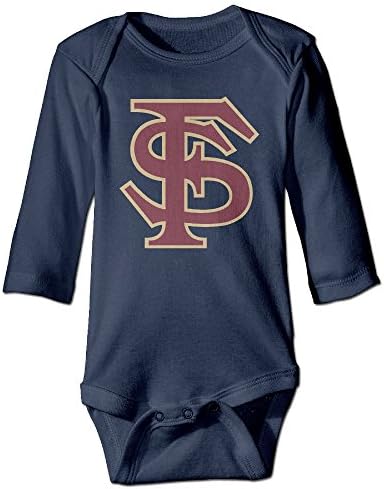 JJVAT Florida State University Long Sleeve Jumpsuit For 6-24 Months Newborn Baby Size 18 Months Navy