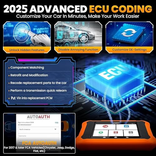 LAUNCH X431 Elite 2.0 Pro for VW Audi Skoda Seat Car Diagnostic Suitcase, Bidirectional Scan Tool for V.A.G Vehicles, 50+ Reset, ECU Coding, Key Programming