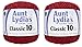 Aunt Lydia's Crochet Thread - Size 10 - Victory Red (2-Pack)