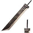 42.5" Fantasy Foam Sword, Anime Cosplay Sword, Buster Sword, PU Foam Zweihander Broad Sword