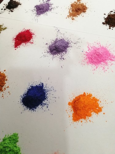 Soap Dye - Mica Powder Pigments for Bath Bomb - Soap Making Colorant - Candle Making, Eye Shadow, Blush, Nail Art, Resin Jewelry, Artist, Craft Projects (30 Colors (0.18 oz Each))