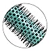 Diane Strong & Straight Extra Firm Thermal Round Brush with Nylon Bristles for Thick Coarse Curly Hair – Use with Blow Dryer on Wet or Damp Hair, Cushion Handle, 3 Assorted Colors, Small, D9621