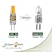 Classic Style Home 3 Watt G4 LED Bi-Pin Base 12V AC/DC Light Bulb 2700K Warm White Dimmable Waterproof T3 G4 30W LED Halogen Replacement 6Pack (3 W)