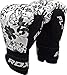 RDX Women Boxing Gloves for Training Muay Thai Flora Skin Ladies Mitts for Fighting, Kickboxing & Sparring Good for Punch Bag, Focus Pads and Double End Ball Punching