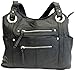 Leather Locking Concealment Purse - CCW Concealed Carry Gun Shoulder Bag