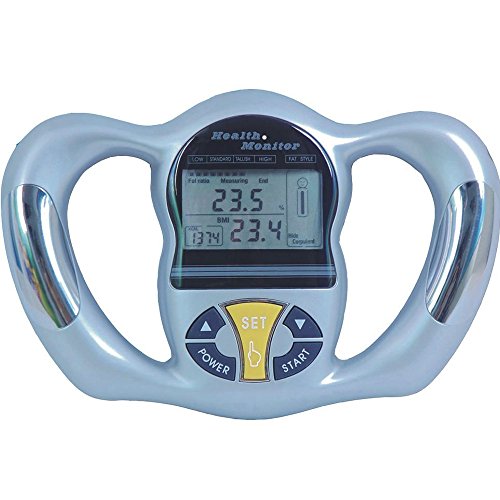 PU Health Pure Acoustics Top Quality Hand Held Body Fat Analyzer Monitor with LCD Screen