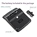 Calculator, 12-Digit Solar Battery Basic Calculator, Solar Battery Dual Power Office Calculator, with Large LCD Display and Large Buttons (Battery Included)