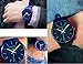 Teenager Plastic Quartz Watches Boys Girls Unisex Silicone Strap Plastic Waterproof Youth Student Wrist Watch (Dark Blue)