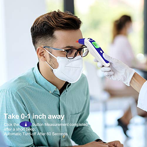 NonContact Forehead Thermometer, Touchless Thermometer for Adult, Kids