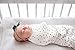Copper Pearl Large Premium Knit Baby Swaddle Receiving Blanket Black and White Polkadots Willow