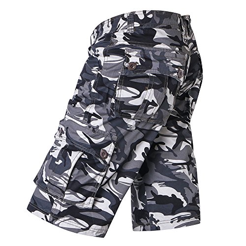 image for Keliay Bargain Shorts Trunks Men's Casual Camouflage Outdoors Pocket B