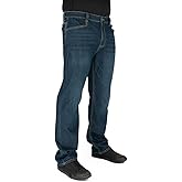 LAPG Core Flex Tactical Jeans for Men, Multi-Pockets, Lightweight & Durable Men’s Mid-Rise Stretch Denim Jeans, Multiple Fits
