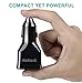[Qualcomm Certified] Nekteck Quick Charge 2.0 36W 2 Ports USB Rapid Turbo Car Charger Adapter for Samsung Galaxy S7/S6/ Edge/ Edge+, Note 5/ 4 / Edge, Nexus 6, HTC M9, Xperia Z3/ Z2, Moto X, LG G4 G5 and More, Black