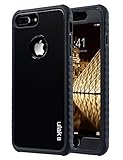 iPhone 7 Plus Case, iPhone 7 Plus Case Black, ULAK Shockproof Flexible TPU Bumper Case Durable Anti-Slip Slim Front and Back Hard Protective Cover for Apple iPhone 7 Plus 5.5 inch