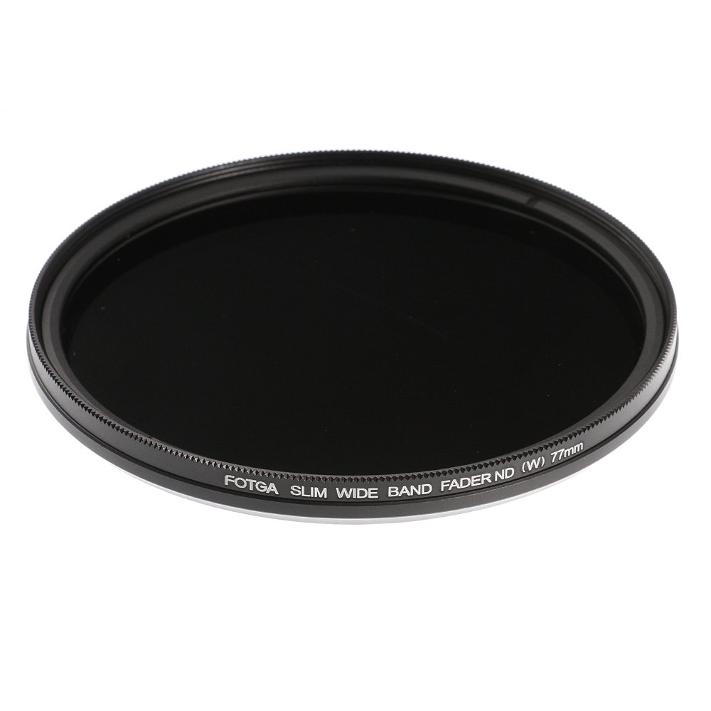 Ruili Slim Fader Variable 77mm ND Filter Adjustable ND2 to ND400 Neutral Density Lens Filter for DSLR Camera