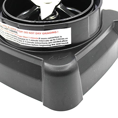 Anbige New Style Extractor Blade with 32oz cup and lid for Ninja Blender BL660W/BL660/BL740/BL770/BL771/BL773CO/780 - Thumbnail 2