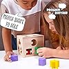 Jaques-of-London-Shape-Sorting-Cube-Shape-Sorter-Perfect-Wooden-Toys-for-1-2-3-Year-Olds-Montessori-Toddler-Toys-Since-1795 Jaques of London Wooden Shape Sorter Activity Cube for Toddlers | Wooden Baby Toys | Montessori Toys for 1 2 3 Year Olds