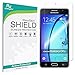 Samsung Galaxy On5 Screen Protector [Military-Grade] RinoGear Premium HD Invisible Clear Shield w/ Lifetime Replacements