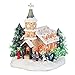 Winter Church Christmas Village Decoration