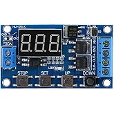 DC 5-30V Digital LED Relay Board Dual-MOS Cycle Timing Circuit Switch Timer Delay Module Turn On Off Relay Module