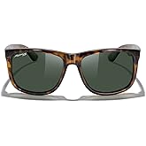 MERRY'S Men's Rectangular Polarized Sunglasses UV400 Protection for Driving Fishing Hiking Golf Outdoor Sport Glasses S8165