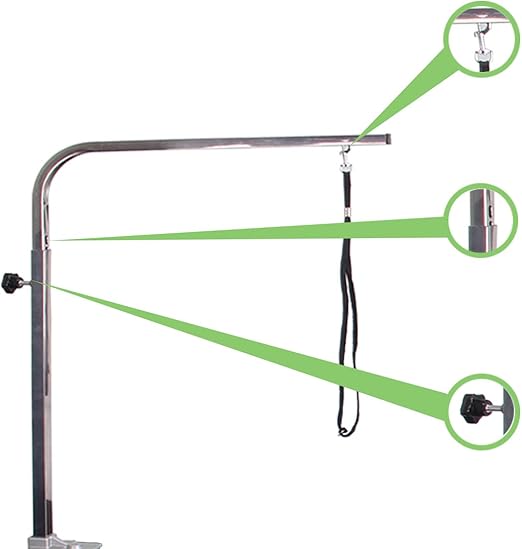 dog grooming table arm