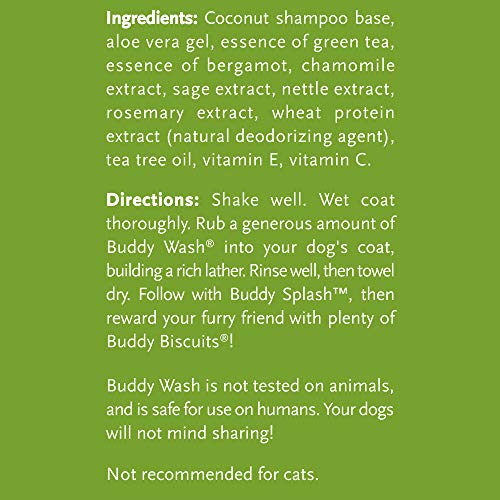 Buddy Biscuits Buddy Wash Dog Shampoo & Conditioner for Dogs with