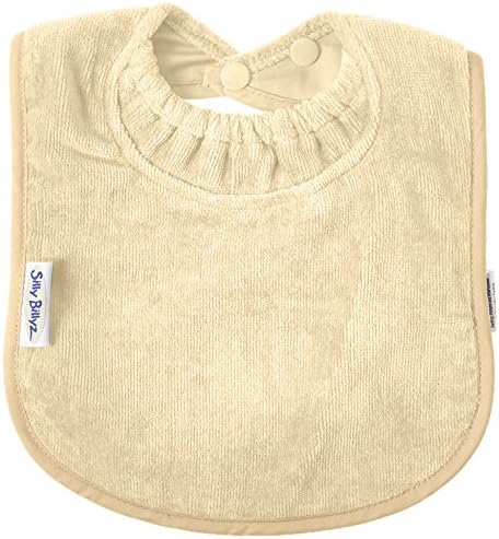 Silly Billyz Premium Infant Toweling Bib, Butter