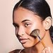 Vanity Planet Pallete Professional Makeup Brush - Soft Synthetic Bristles, Birchwood Set - Pack of 15