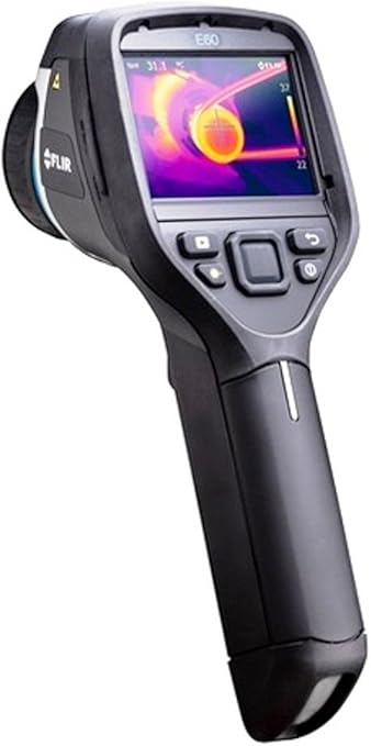 Amazon Com Flir 64501 0302 Model E60 Advanced Thermal Imaging Camera With Msx Thermal Image Enhancement 320x240 Pixels Ir Resolution 60hz Frame Rate 4x Continuous Digital Zoom 25 X19 Field Of View Home Improvement