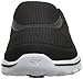 Skechers Performance Footwear Womens Gowalk 3 - Unfold Walking Shoe,Black/White,7 M US