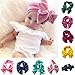 Sunbona Headband Baby,Toddler Girls Bowknot Turban Velvet Head Wrap Hair Bands Photography Props Hairband (Pink)