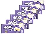 Milka (Germany) Weisse Schokolade (White Chocolate) 6-Pack