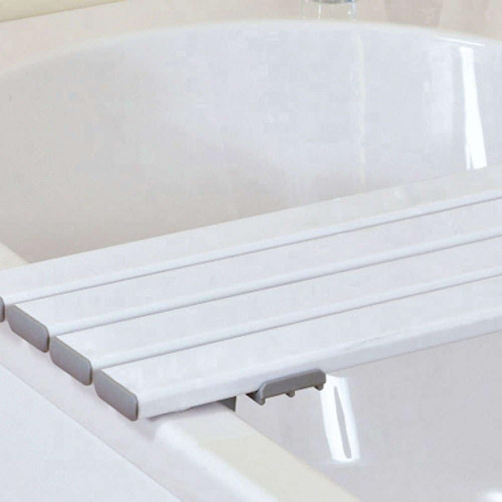 NRS Healthcare Slatted Bath Board, 660 mm / 26 inch, White, 660 mm (26-inch) - Image 4