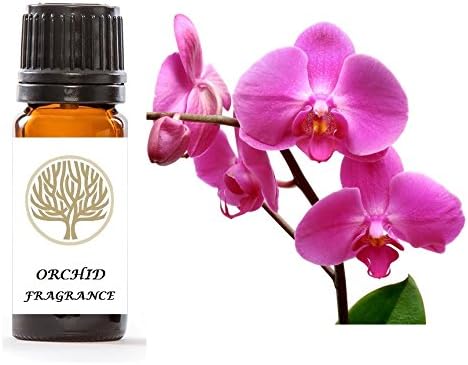 EkoFace Fragrance Oils 10ml for Candle making, Oil Burner, Potpourri & Bath - Multi Scents Listing (Orchid)