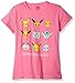 Pokemon Big Girls Gotta Catch Em All Short-Sleeved Tee, Hot Pink, L