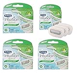 NEW Schick 100% Genuine Naturals Sensitive Care Razor Refill, 12-Count
