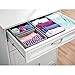 iDesign Aldo Fabric Collapsible Drawer Organizer Cubes - Gray (Set of 3)