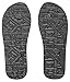 Quiksilver Men's Molokai Athletic Sandal, Black/White, 11 M US