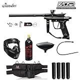 Maddog Azodin KAOS 2 Silver Paintball Gun Package