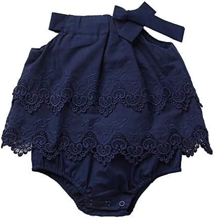 Colorful ChildhoodNewborn Baby Romper Girls Jumpsuit Infant Bodysuit Tutu Lace Dress Clothes Outfit