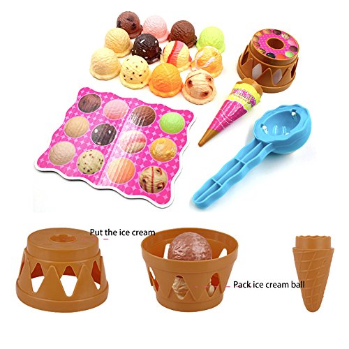 image for Mcpinky Icecream Maker Icy Splash Ice Cream Balances Stack High Ice Cr