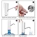Drinking Water Pump Wireless Automatic Electric Water Bottle Pump Portable Button Pump Dispenser Gallon Water Bottle Switch For Kitchen Office Camping Power Adapter Rechargeable Battery