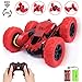 RC Stunt Car Toy for Christmas Gift, 2.4GHz Off Road Remote Control Vehicle Spining Flip Flash Double Sided 360°Rolling Rotating Rotation Great Gift for Kids, Red